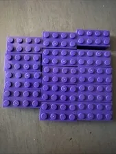 LEGO 3001 Dark Purple Brick 2 x 4 - 14 Pieces