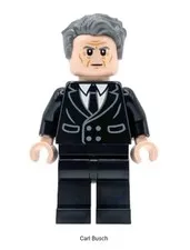 LEGO Ideas The X-Files Carl Busch Minifigure. Brand New. From 21369