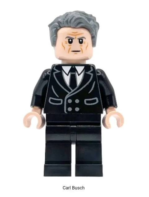 LEGO Ideas The X-Files Carl Busch Minifigure. Brand New. From 21369