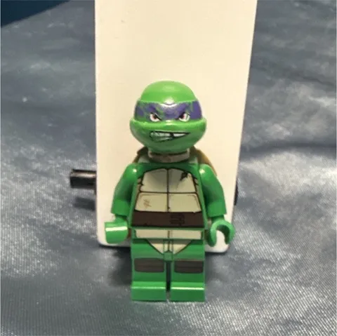 LEGO Donatello Minifigure Teenage Mutant Ninja Turtles Purple Mask - Plastic