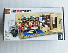 LEGO Ideas The Big Bang Theory 21302 484pcs 12+ Brick Separator Included