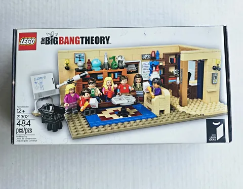 LEGO Ideas The Big Bang Theory 21302 484pcs 12+ Brick Separator Included