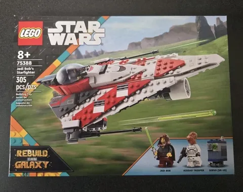 LEGO Star Wars 75388 Jedi Bob's Starfighter Rebuild the Galaxy 305 pcs 8+