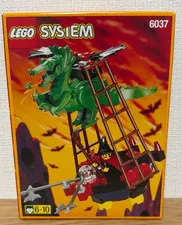 LEGO System 6037 Fright Knights Witch's Windship New & Sealed