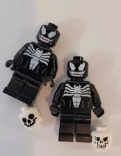 2 LEGO Venom Minifigures Marvel Super Heroes Spider Man Avengers 