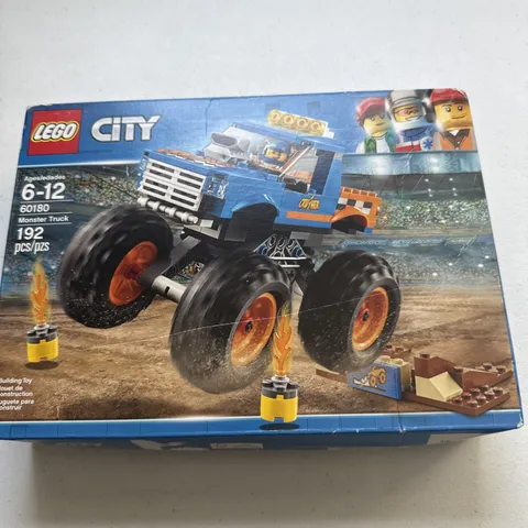 LEGO City Monster Truck 60180 Building Kit 192 Pieces Brand New