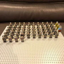 Minifigure Lot of 58 army soldiers NOT LEGO