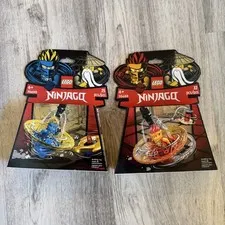 LOT OF 2 LEGO Ninjago Spinjitzu Ninja Training Sets 70690 Jay & 70688 Kai NEW