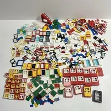 Bulk lego Lot Door Windows Structural Parts Pieces Frames 3 Pound Lot