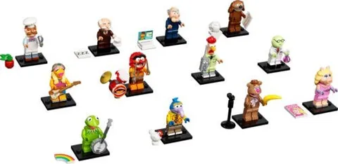 LEGO Minifigures The Muppets 71033 Kermit, Piggy, Rowlf Polybag 2022 OVP + BA