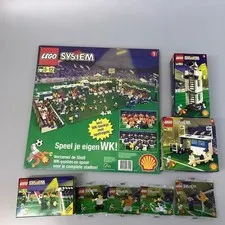 Sports Shell Limited Collection 8 Sets LEGO 3302-3317 Soccer Japan Rare Vintage
