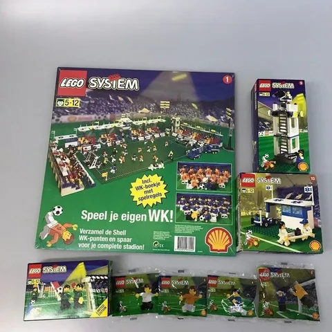 Sports Shell Limited Collection 8 Sets LEGO 3302-3317 Soccer Japan Rare Vintage