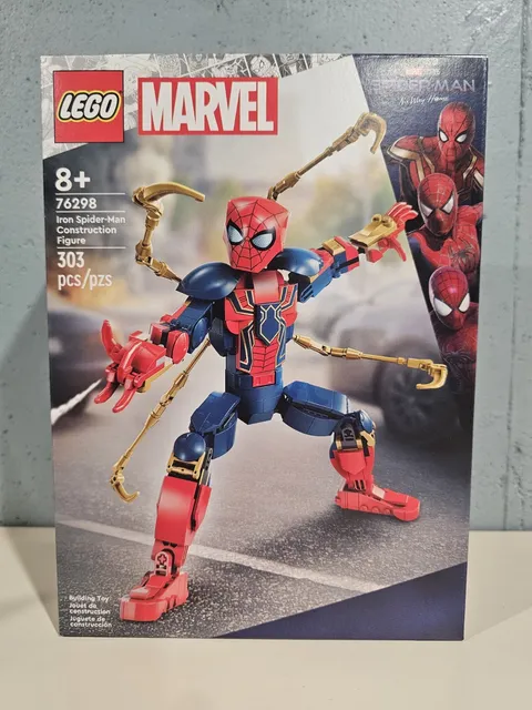 LEGO 76298 Marvel Iron Spider-Man Construction Figure