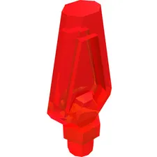 5x LEGO® Part 27257 - Minifigure, Weapon Spear Tip