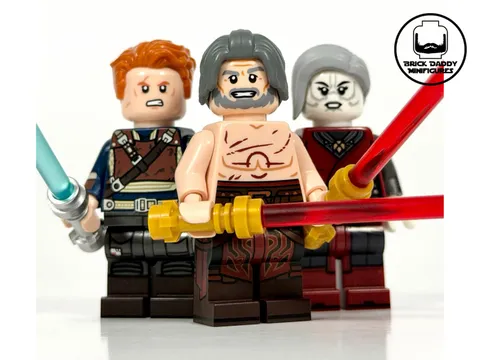 Star Wars Fallen Order Custom Minifigures Merrin Taron Malicos Cal Mafigures LC