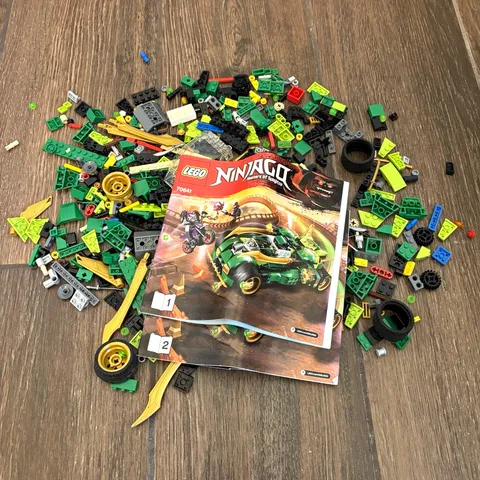 LEGO NINJAGO Ninja Nightcrawler 70641 Parts Lot w/ Instructions