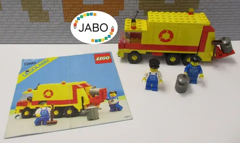 (O 12) LEGO 6693 Recycle Truck with BA