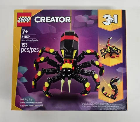 LEGO Creator 3 in 1 Wild Animals Surprising Spider 31159 Building Kit (153 Piece