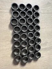 LEGO 50951 Black Tire 14mm D. x 6mm Solid Smooth - 32 Pieces