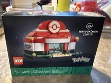 LEGO Mini Pokemon Center 40911 Limited Edition New