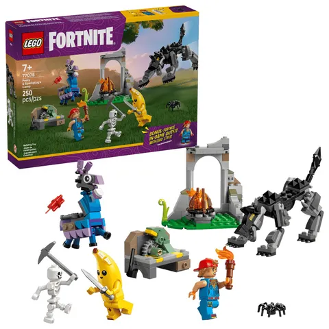 LEGO® Fortnite® Peely & Sparkplug’s Camp - 77075