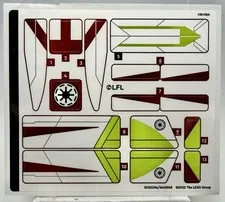 LEGO® Star Wars 75333 Obi-Wan Kenobi’s Jedi Starfighter STICKER SHEET ONLY - NEW