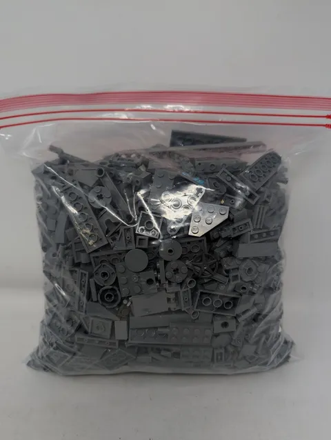 LEGO Bricks Bulk Lot - DARK GRAY, GREY - Gallon Size Bag Full