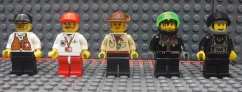 Lego Minifigure Director stu001 stu002 stu006 stu011 stu016 Studios Lot Pippin
