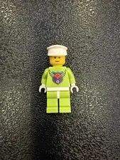 LEGO Academy Minifigure with White Cap/Hat