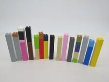 160+ LEGO BRICKS  2x2 Bricks Bulk Pieces Lot Mix Colors🔥 CLEAN