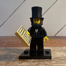 LEGO Movie 71004 Abraham Lincoln TLM005 Minifigure Complete CMF