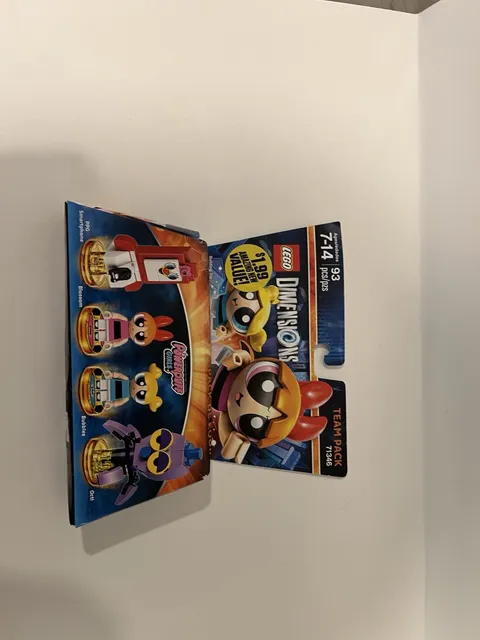 LEGO Dimensions 71346 the Powerpuff Girls Team Pack Blossom and Bubbles New