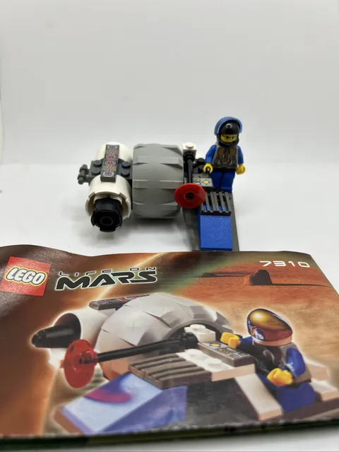 LEGO 7310 Space Life On Mars Mono Jet 100% Complete with instructions