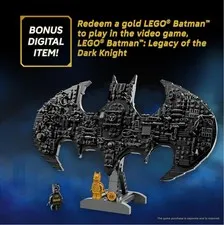 LEGO DC Batman Logo 76330 Golden Batman Bonus Included NEW