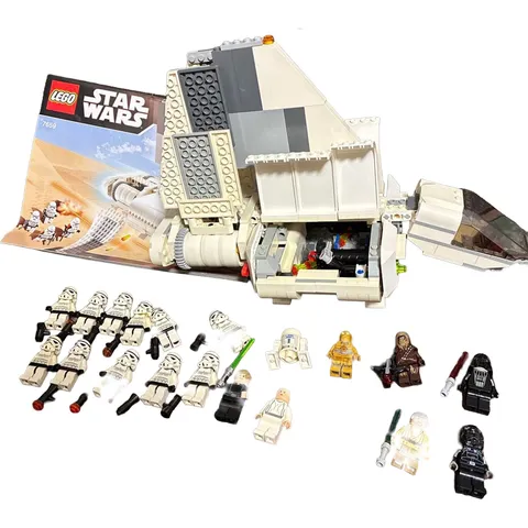20 Minifigures LEGO Star Wars 7659 Imperial Landing Craft W/ Manual As-Is Auth