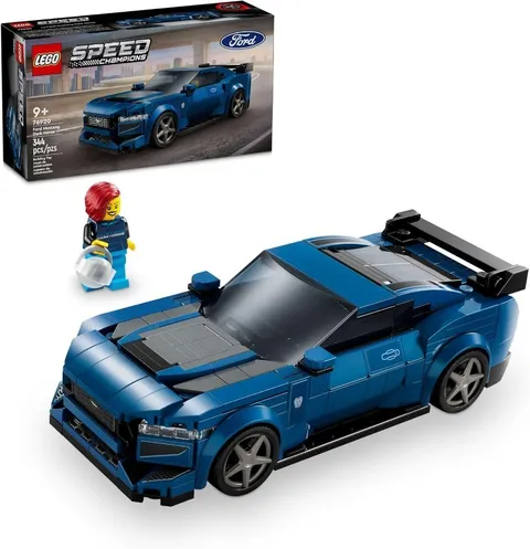 ⭐	LEGO Speed Champions Ford Mustang Dark Horse Sports Car Toy 76920⭐