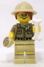 Lego 71008 Minifigure Series 13 col200 Paleontologist Minifigure