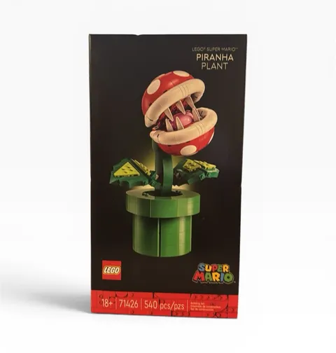 LEGO Super Mario 71426 Piranha Plant Complete Set 540pc 18+ Box Limited