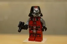 SITH TROOPER Red Star Wars Lego Minifigure Toy sw0436 from #75001 2013