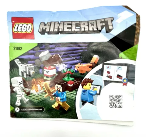 LEGO Manual Only 21162 Minecraft Paper Instructions The Taiga Adventure