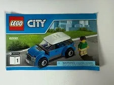Lego City 60081 Pickup and Instructions Manual Booklet
