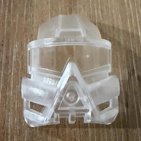 LEGO BIONICLE kaukau kanohi mask transparent clear 1pc