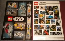 Lego Star Wars 20th Anniversary poster 2019 Disney LIMITED EDITION 2 side 24x36