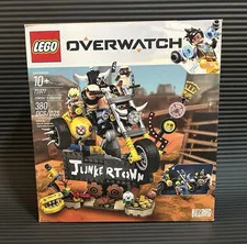 LEGO Overwatch 75977 Junkrat & Roadhog Building Toy Set 380 Pieces Box