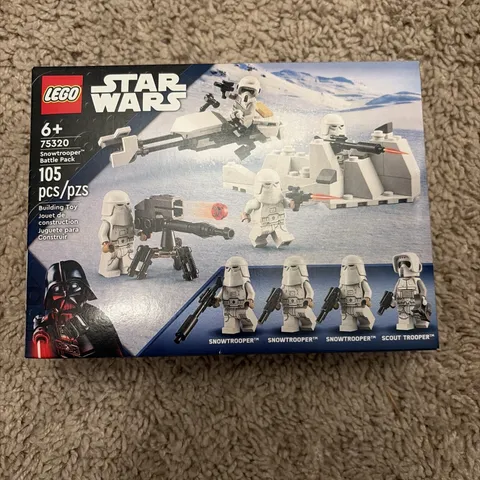 LEGO Star Wars 75320 Hoth Snowtrooper Battle Pack 105 PCs New Sealed