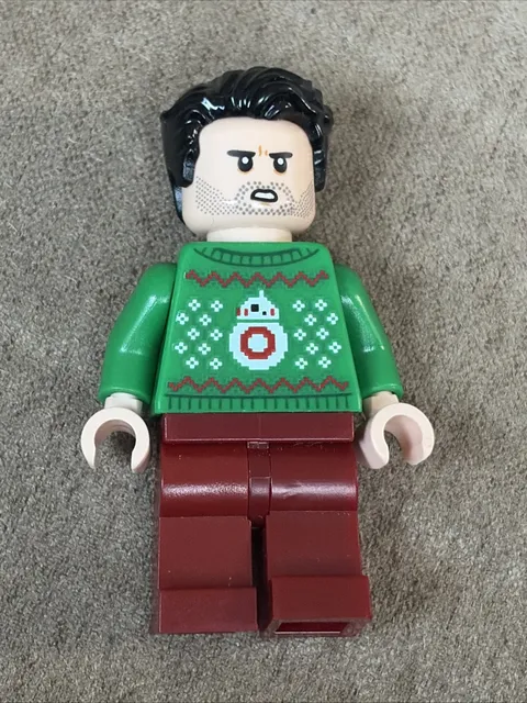 LEGO Star Wars Poe Dameron Green Christmas Sweater Minifigure