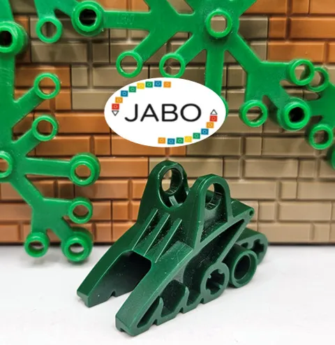 (S17 / 8 / 23) LEGO Bionicle 41668 Foot Foot 2 x 3 x 5 Dark Green