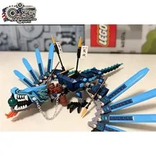 Custom Lego Ninjago Lightning Dragon 100% MOC Set #2521 No Box NEW