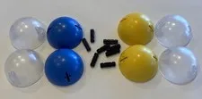 Macarey LEGO 6 replacement Balls & 12 TECHNIC PINS