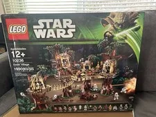 LEGO Star Wars: Ewok Village (10236) Retired Complete Set with Minifigures